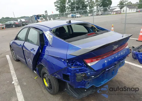 2024 Hyundai Elantra Sel из США, поврежденный, VIN KMHLS4DG4RU780530